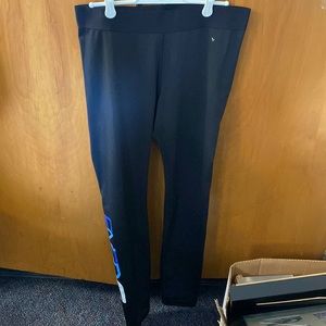 GapFit Elastic Band Black Leggings